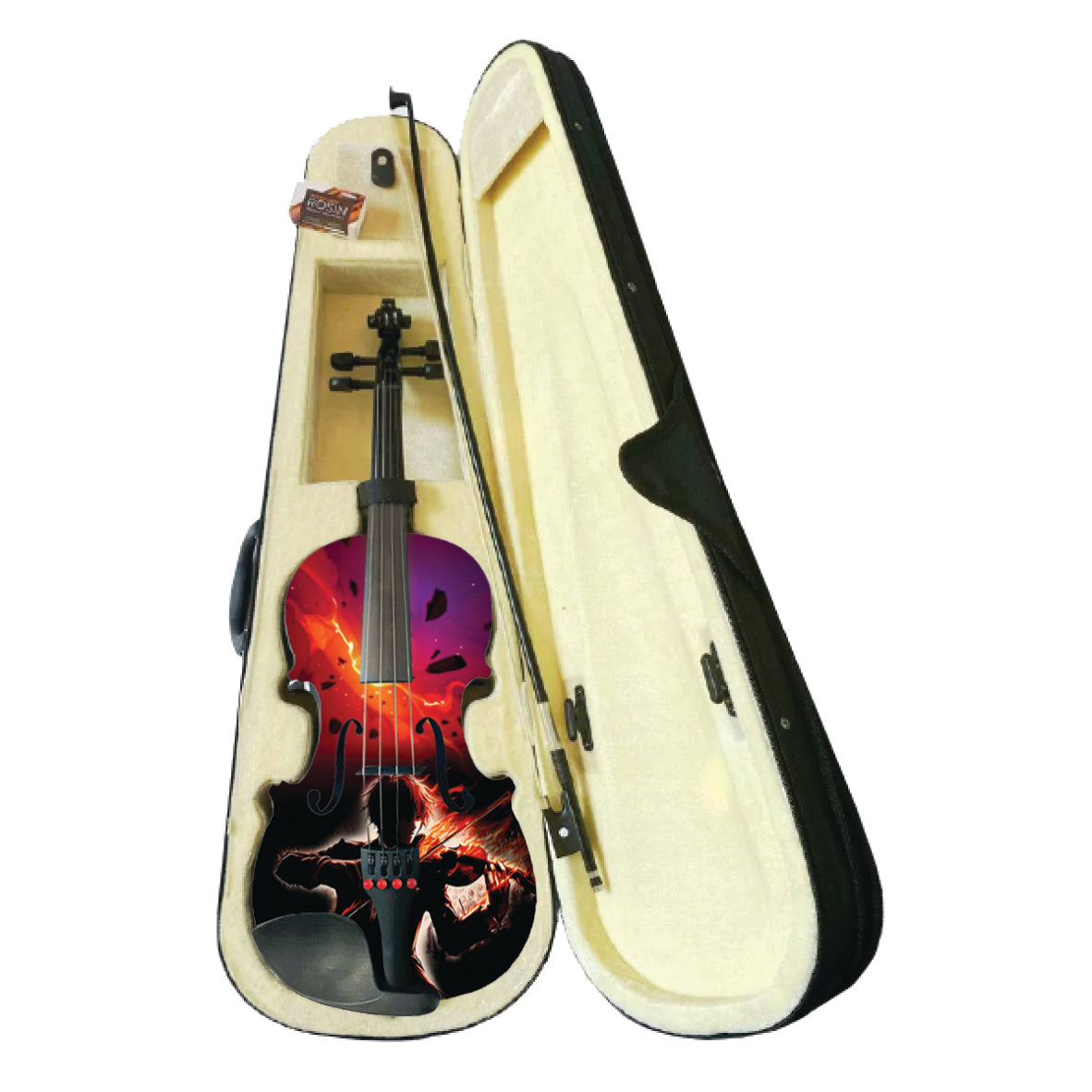 Lightning Boy Anime Violin Outfit w Matching Carbon Fiber Bow Case