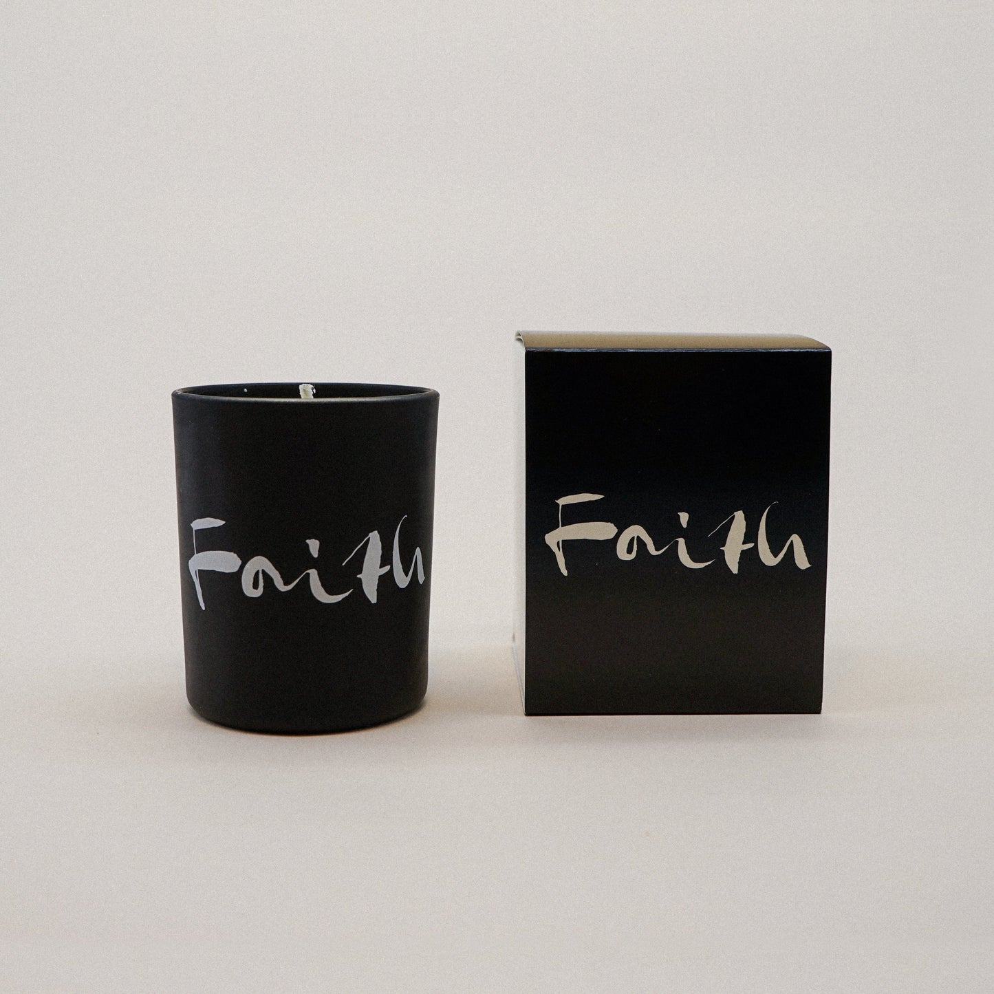 Faith Natural Wax Candle