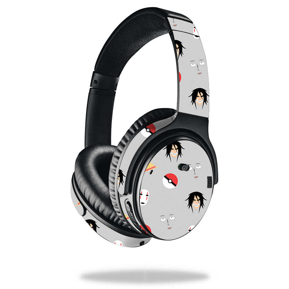 MightySkins BOQC35-Anime Fan Skin for Bose Quiet Comfort 35 Headphones