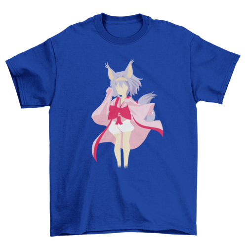 Anime Cat Girl T-shirt