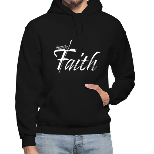 Mens Hoodie - Pullover Hooded Sweatshirt - Graphic/inspire Faith